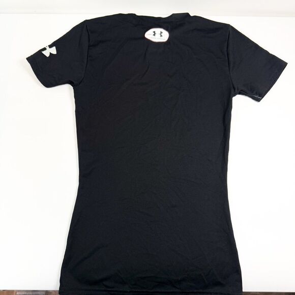 Under Armour Kids Black HeatGear Batman Compression Shirt Size Youth Small - Picture 3 of 7